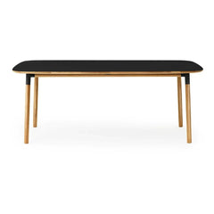Normann Copenhagen - Form Rectangular Table 95x200 cm | Black