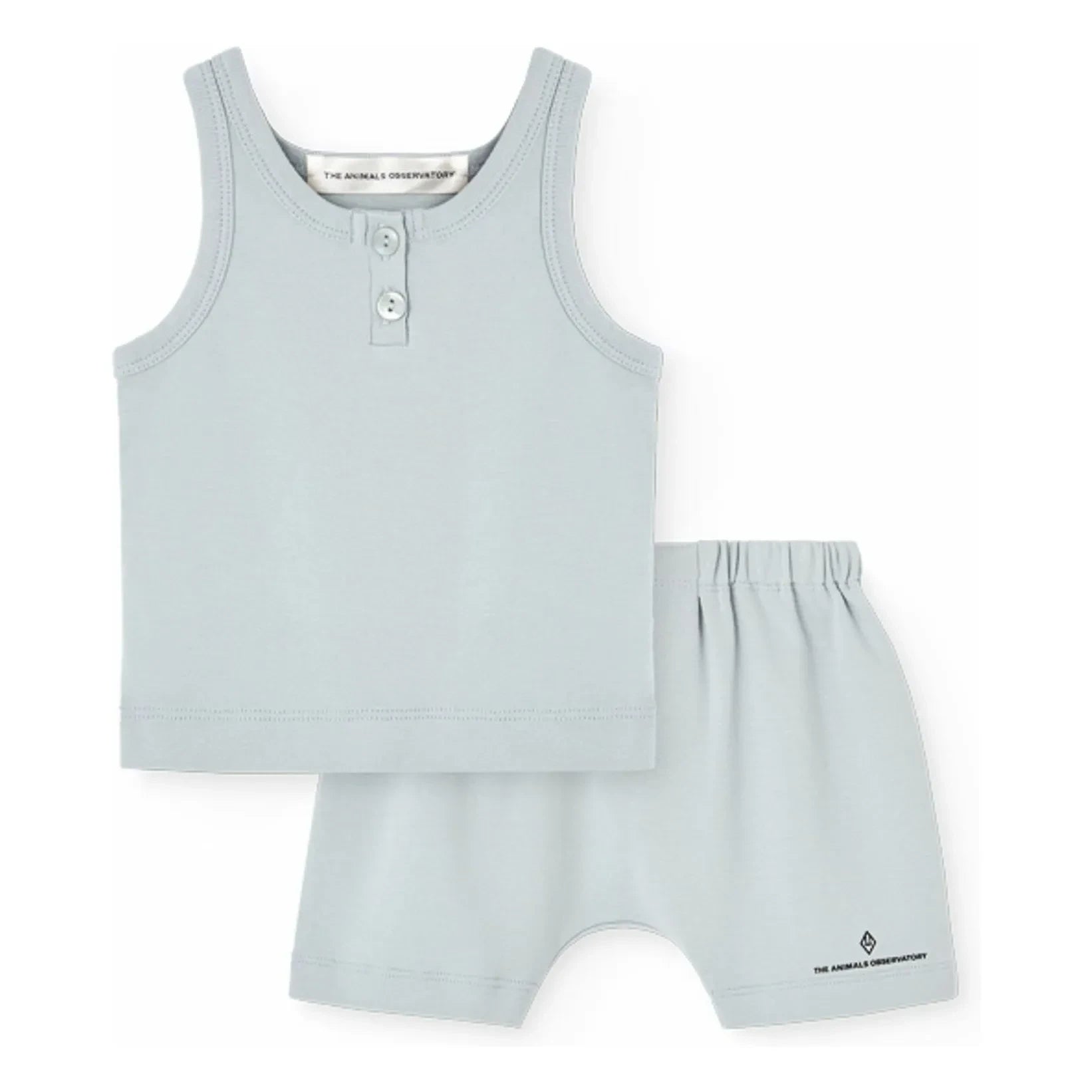 The Animals Observatory - Daug Tank Top and Shorts Set | Light Blue