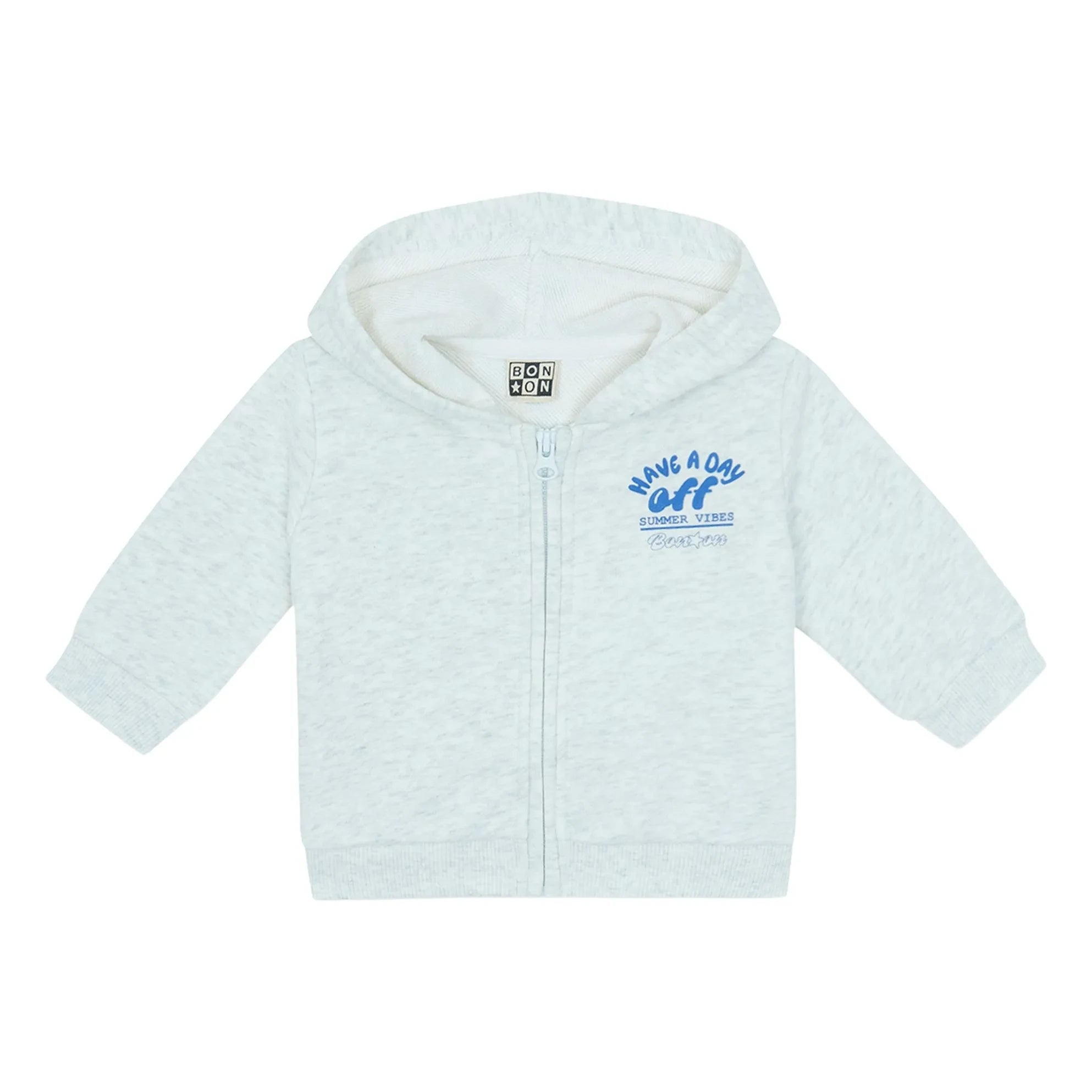 Bonton - Lu Dayoff Beaded Hoodie Sweatshirt | Gray