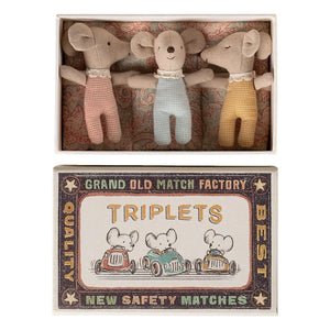 Maileg - Boxed Set of Three Baby Mice