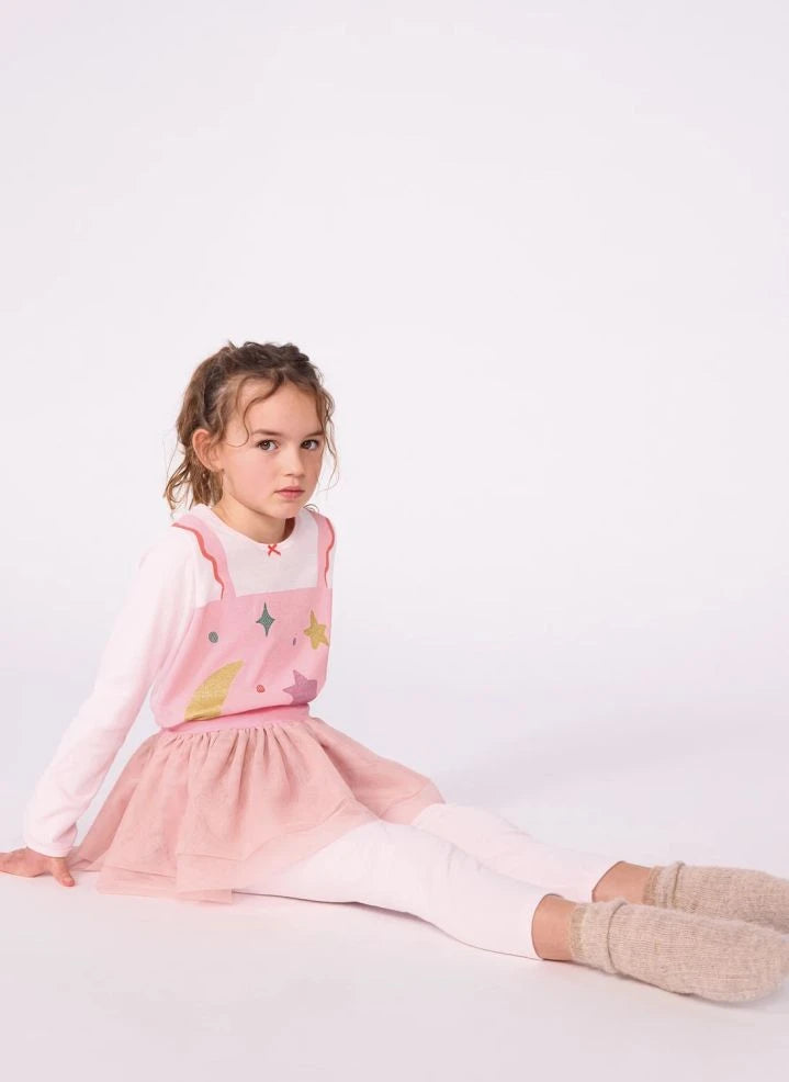 Petit Bateau - Tutu Dancer Pajamas | Pink