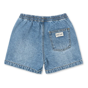 Konges Sløjd - Magot Organic Cotton Denim Shorts | Blue