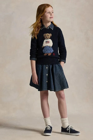 Polo Ralph Lauren Çocuk Pamuklu Kazak