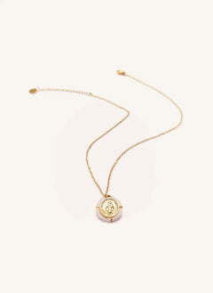 Palas - Santa Maria Necklace | Dusty Pink