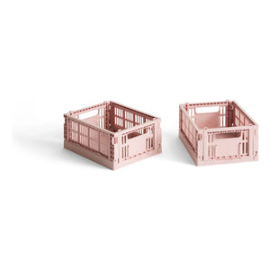 Hay - Foldable boxes - Set of 2 | Blush