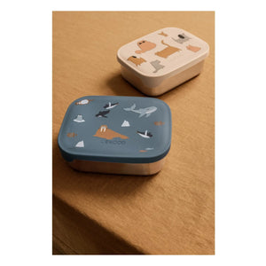 Liewood - Lunch Box Arthur | Cats and Dogs/Sandy