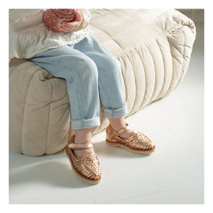 Mapache - Alegria sandals | Rose Gold