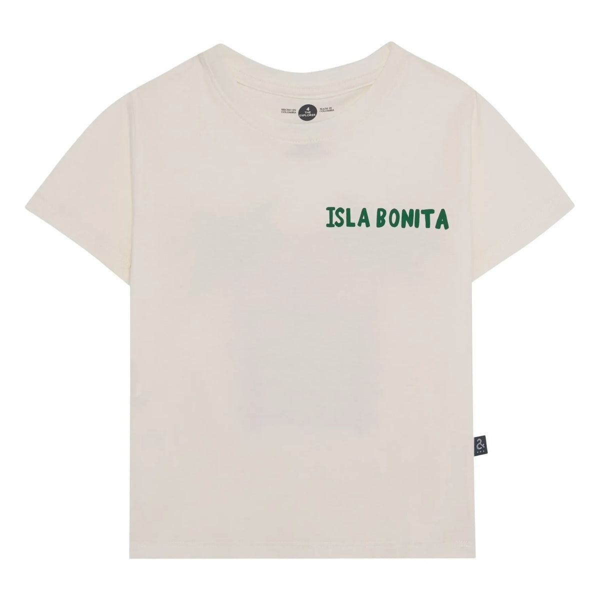 Pepita & Me - Isla Bonita Printed T-Shirt | White