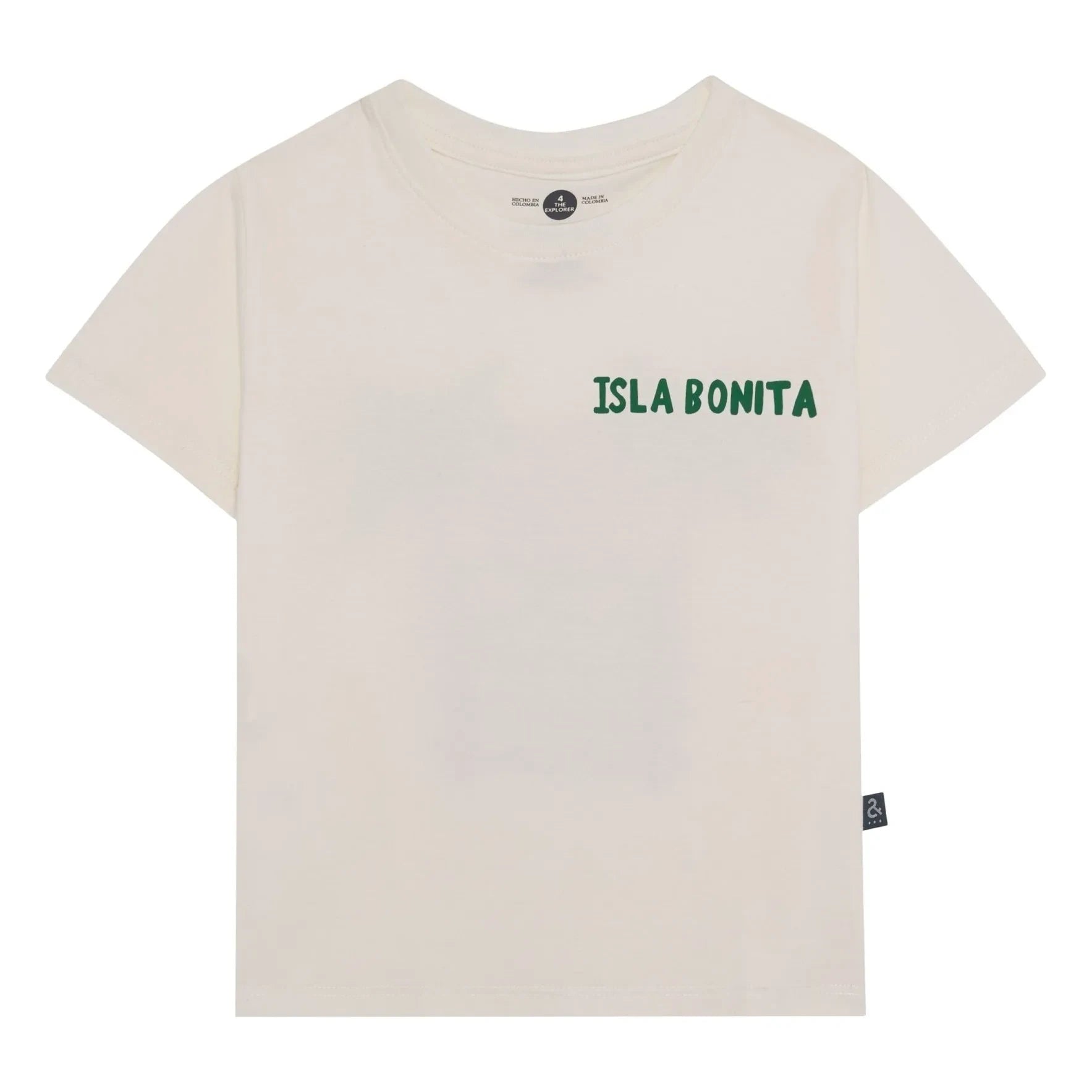 Pepita & Me - Isla Bonita Printed T-Shirt | White