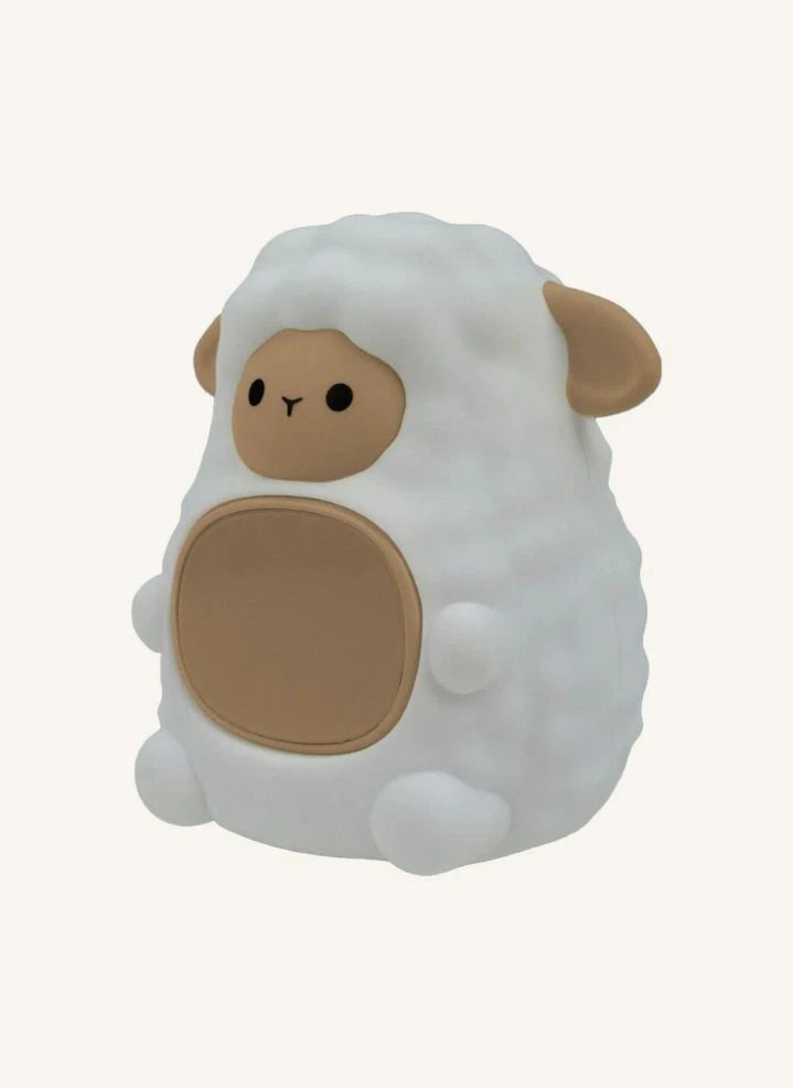 Mary's - Sheep Night Light Alarm Clock | White