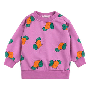 Bobo Choses - Organic Cotton Orange Sweatshirt | Purple