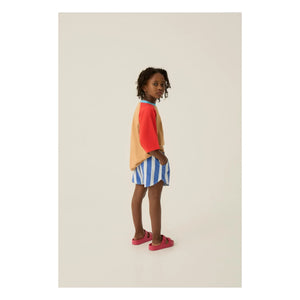 The Campamento - Oversized Color Block T-Shirt | Camel