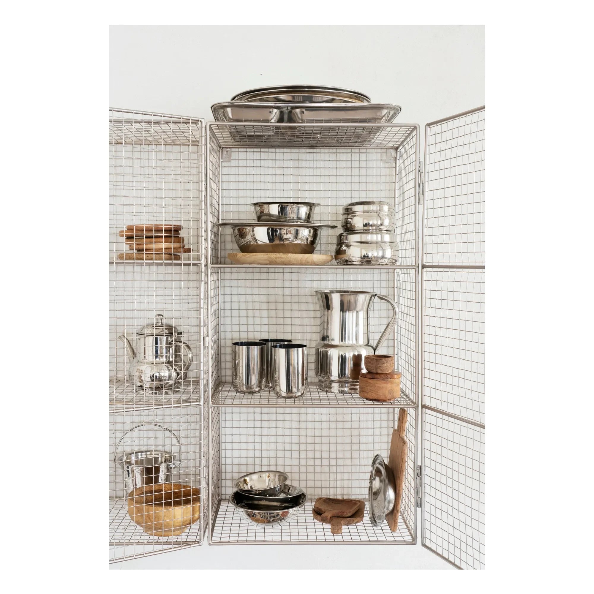 Madam Stoltz - Stainless steel tray | Steel
