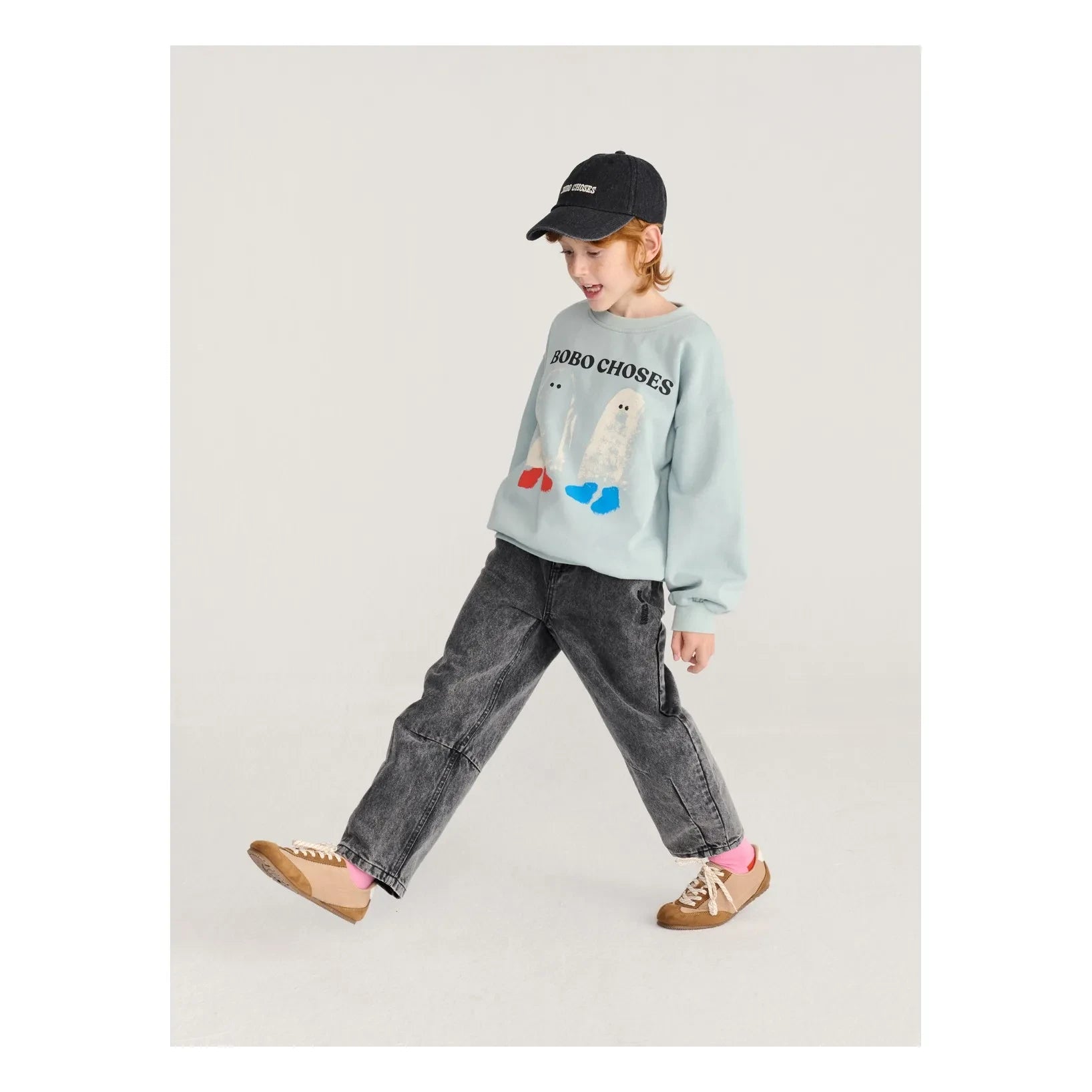 Bobo Choses - Bobo Choses organic cotton ghost sweatshirt | Light Blue