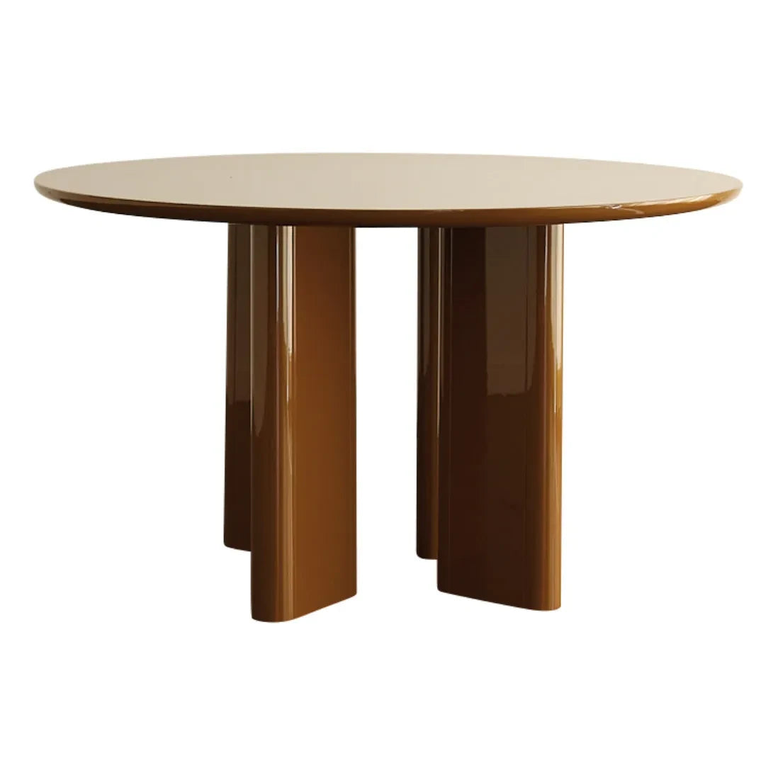 Gabrielle Paris - Joe Round Dining Table | Caramel