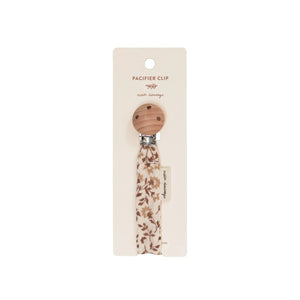 Main Sauvage - Hibiscus Pacifier Clip | Siena