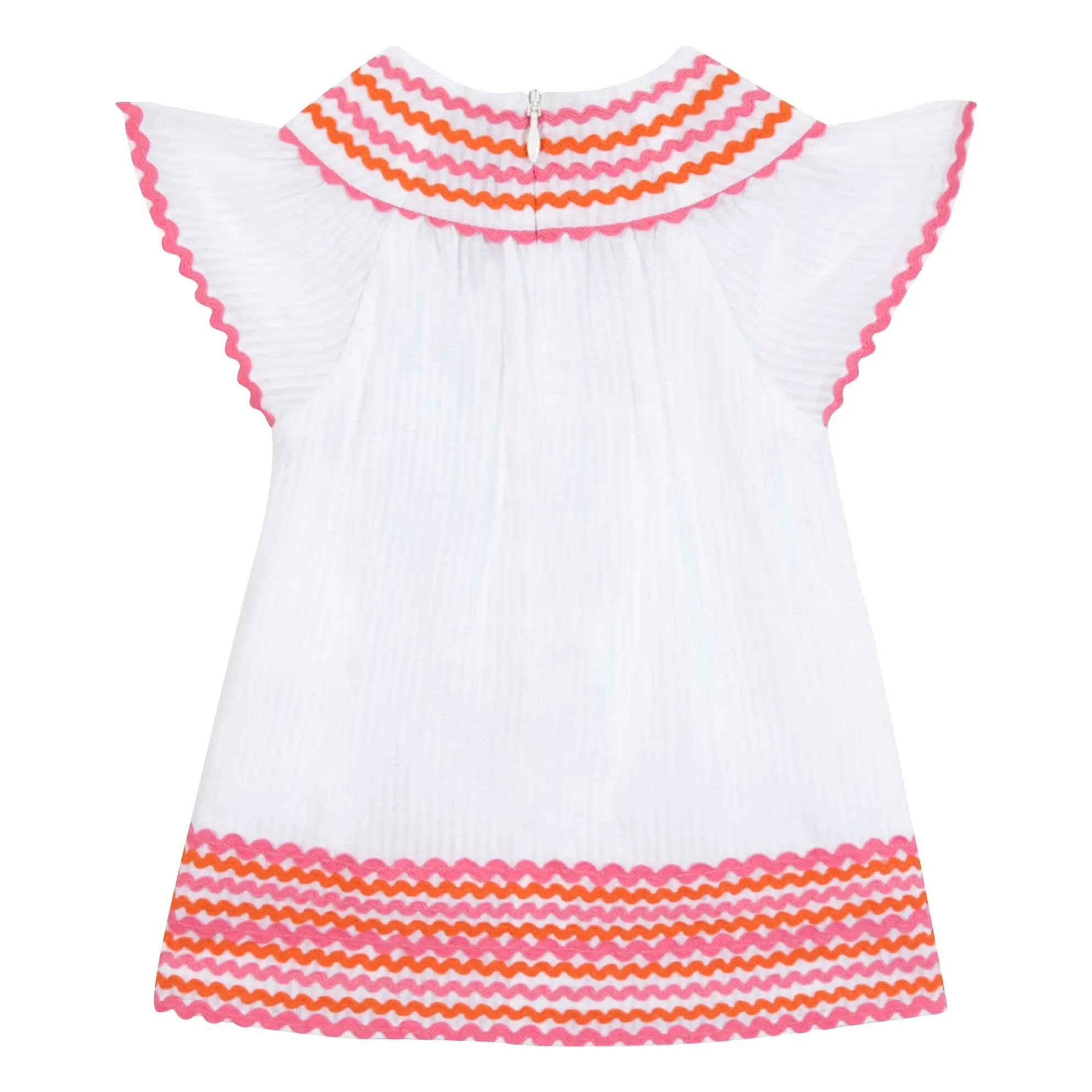 Tartine et Chocolat - Gathered Dress | White