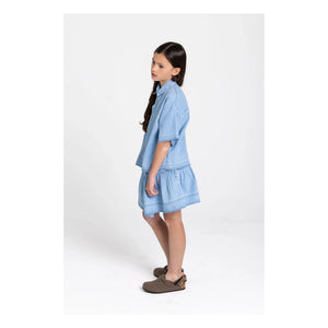 Hundred Pieces - Denim Kaya skirt | Blue