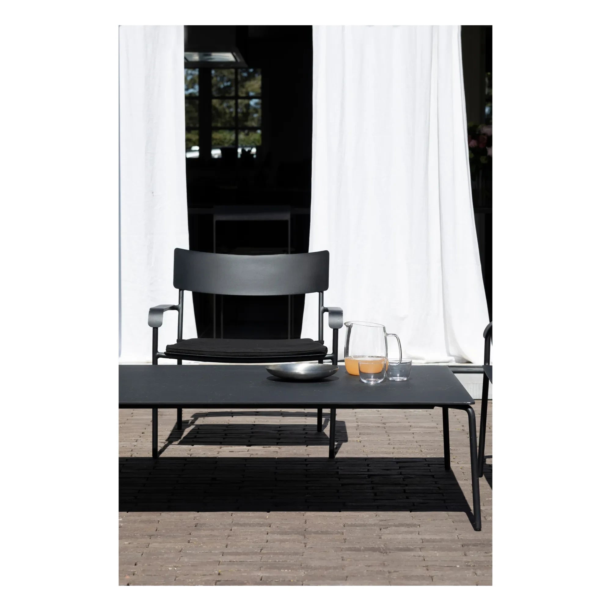Serax - August Outdoor Chair | Black