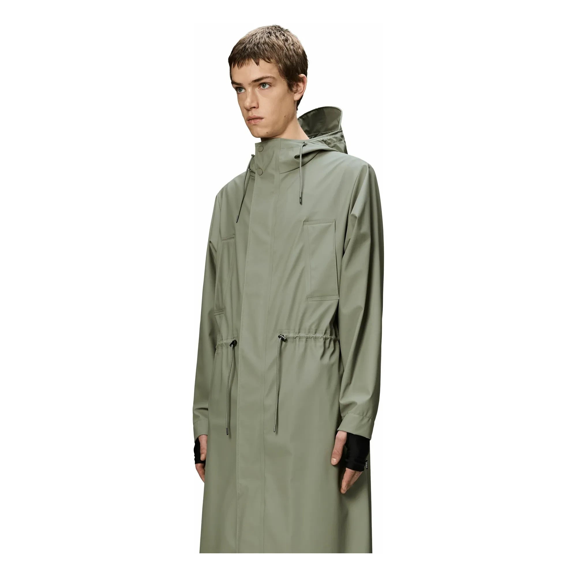 Rains - Bold W3 Uzun Mont | Açık haki