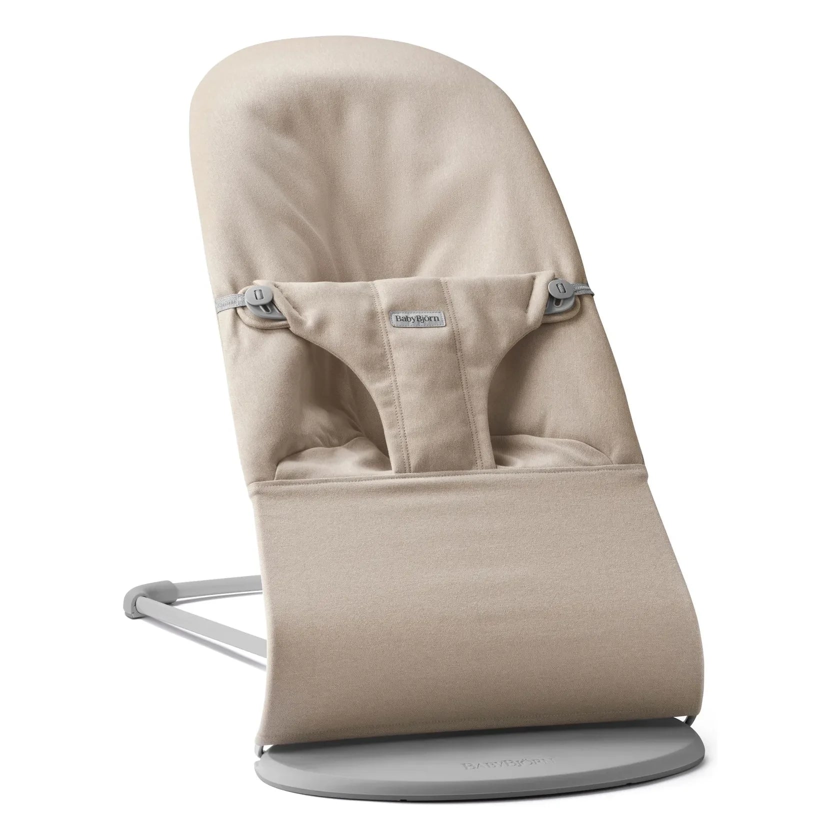 BabyBjörn - Bliss lounger in variegated woven jersey | Beige