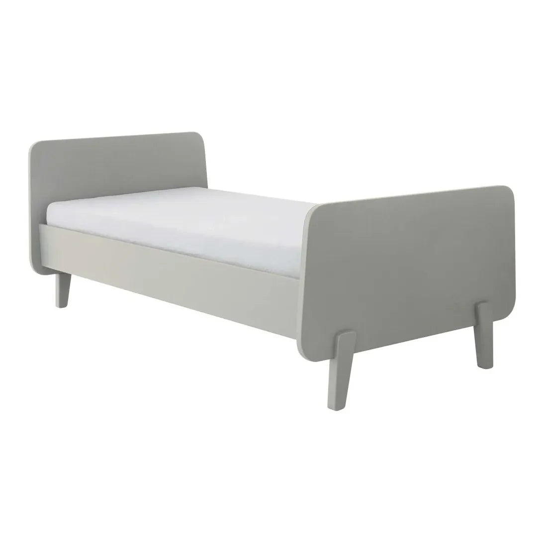 Laurette - MM 190x90 cm Bed | Light Gray