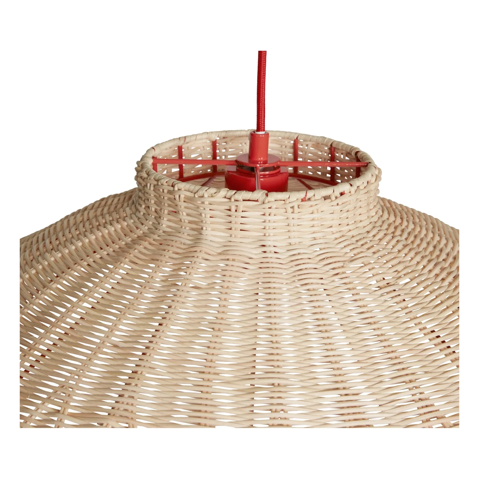 Hübsch - Chand Pendant Lamp | Red