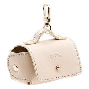Cafide - Vegan Leather Bag Dispenser | Beige