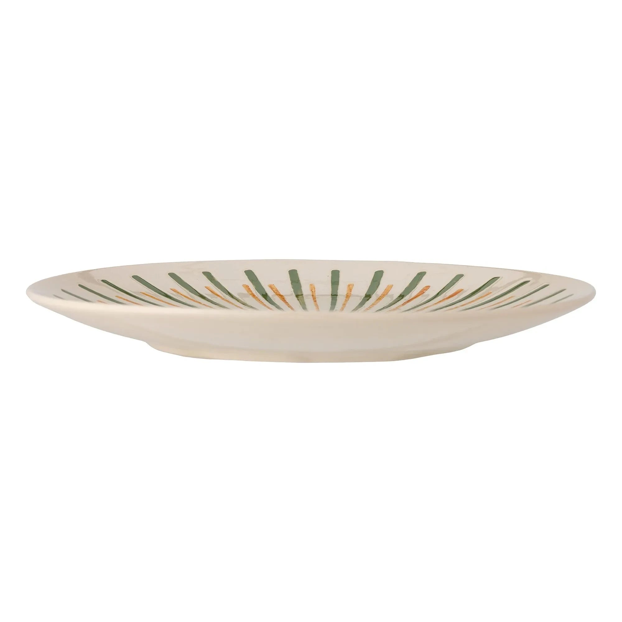 Bloomingville - Heikki Stone Ceramic Plate | Green