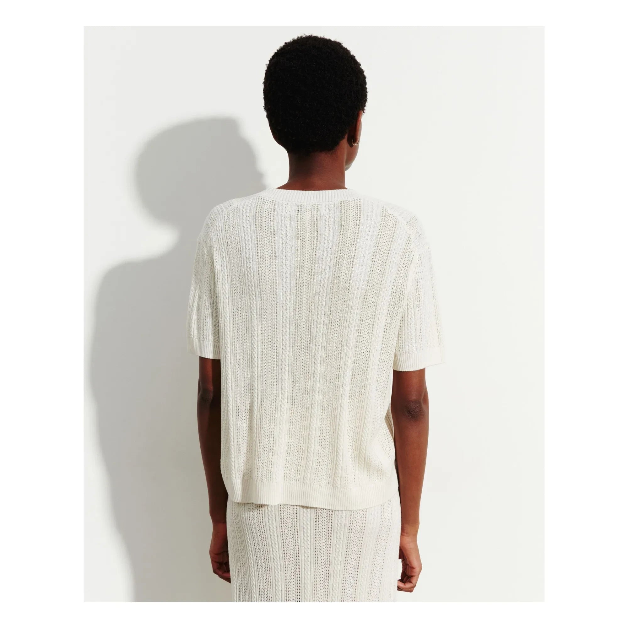 Bompard - Pointelle Cashmere & Silk Sweater | Natural
