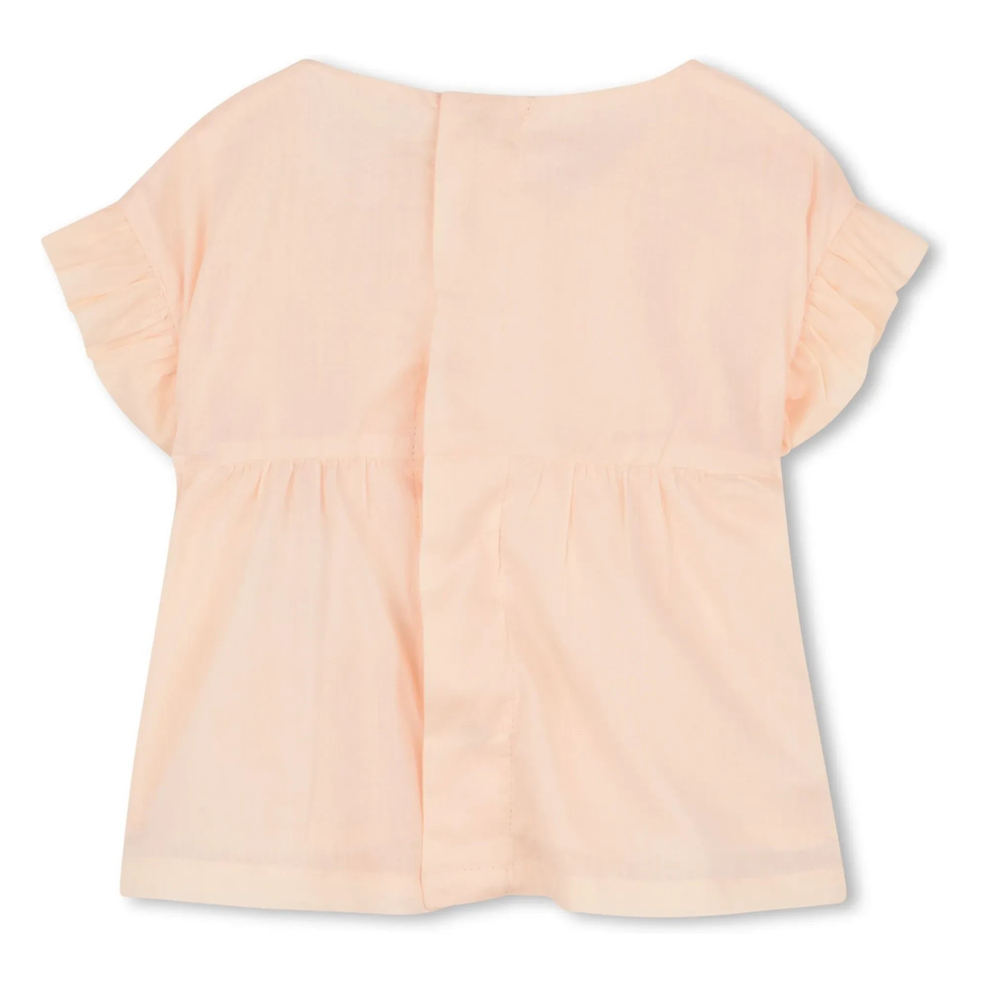 Chloé - Organic Cotton Blouse and Bloomer Set | Dust Pink