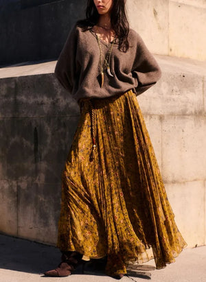 Mes Demoiselles - Amber Skirt | Mustard