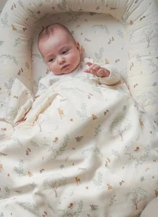 Cam Cam - Woodland Baby Cot | Ecru