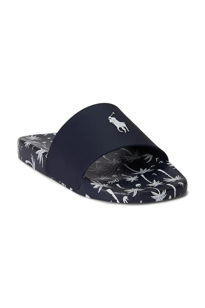 Polo Ralph Lauren Erkek Düz Taban Terlik Polo Slide