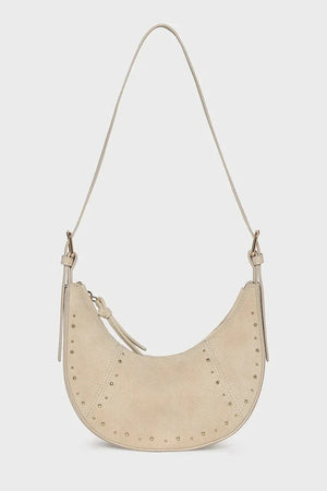 Mayoral suede croissant bag for kids