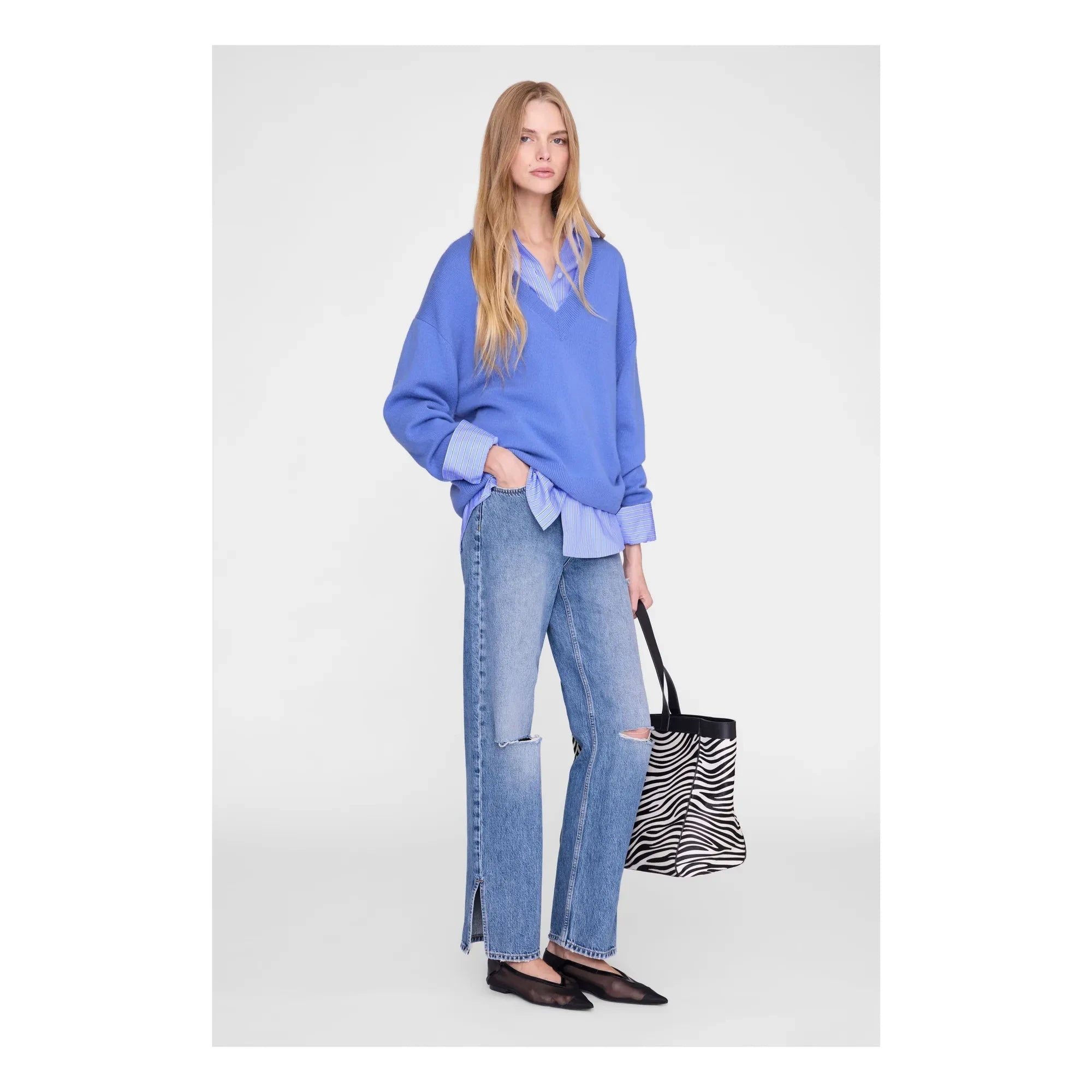 Anine Bing - Lee sweatshirt | Mavi