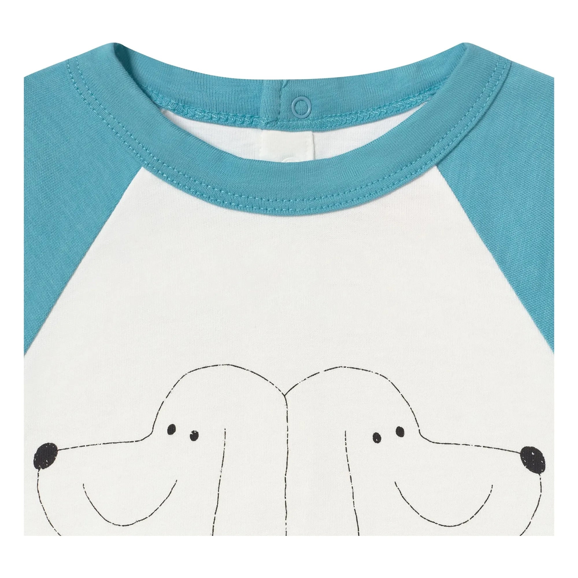 Tinycottons - Tiny & Tiny Dogs Organic Cotton T-Shirt | White