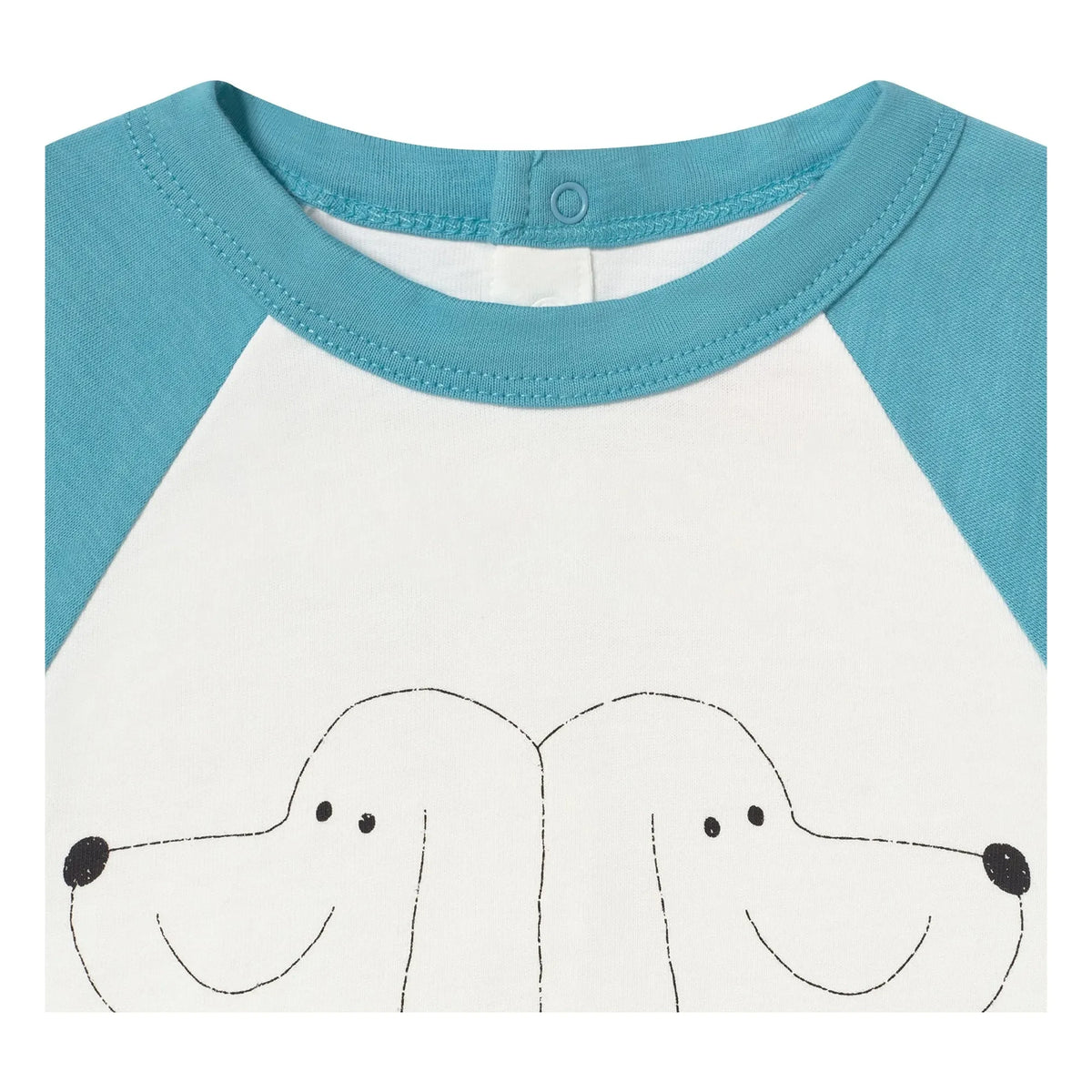 Tinycottons - Tiny & Tiny Dogs Organic Cotton T-Shirt | White