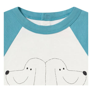 Tinycottons - Tiny & Tiny Dogs Organic Cotton T-Shirt | White
