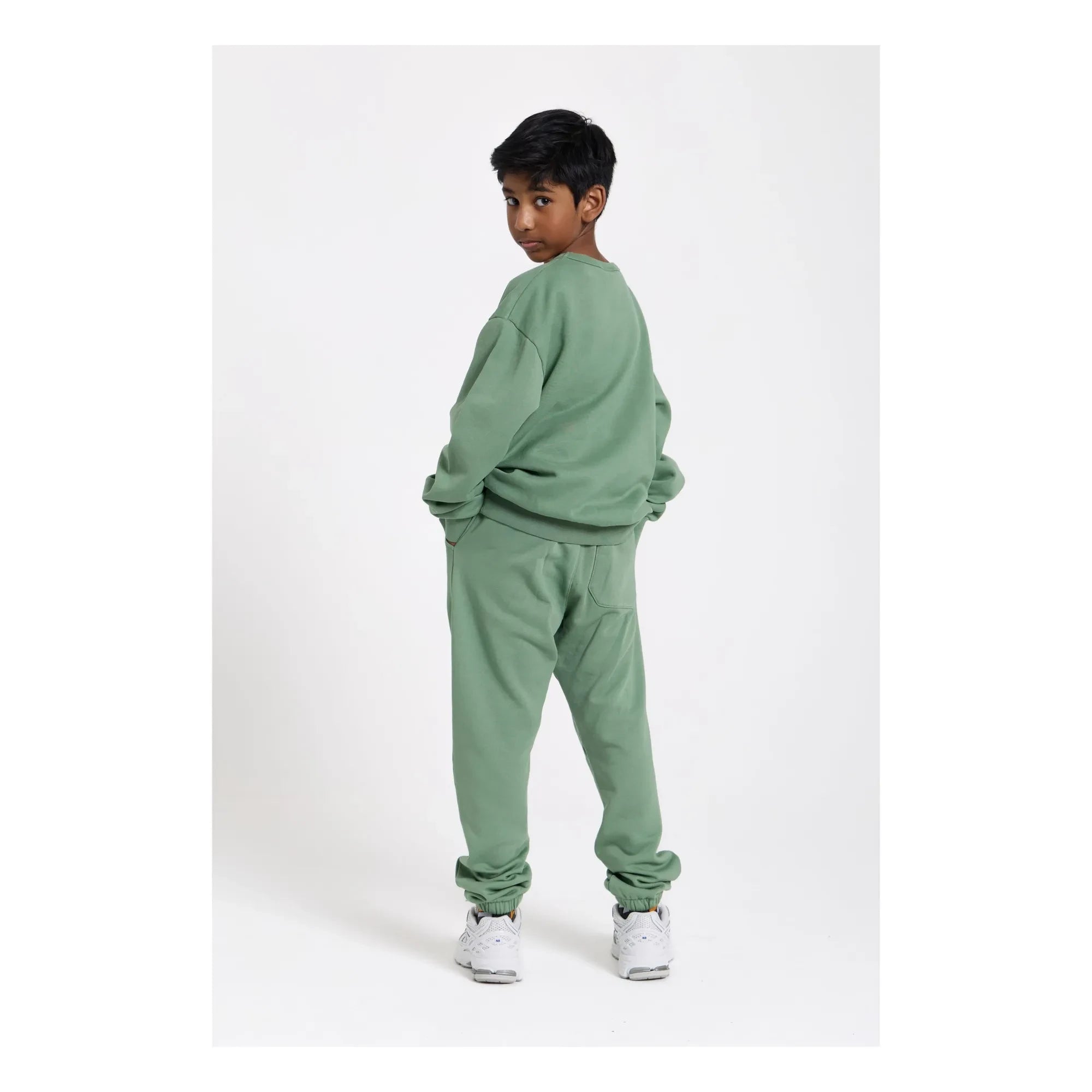 Smallable Kid - Arlo Organic Cotton Sweatshirt | Khaki