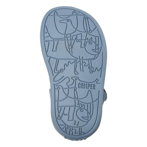 Camper - Bicho Color Block Baby Sandals | Blue