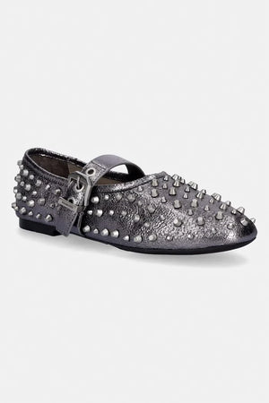AllSaints Sabine Stud Shoe Deri Balerin