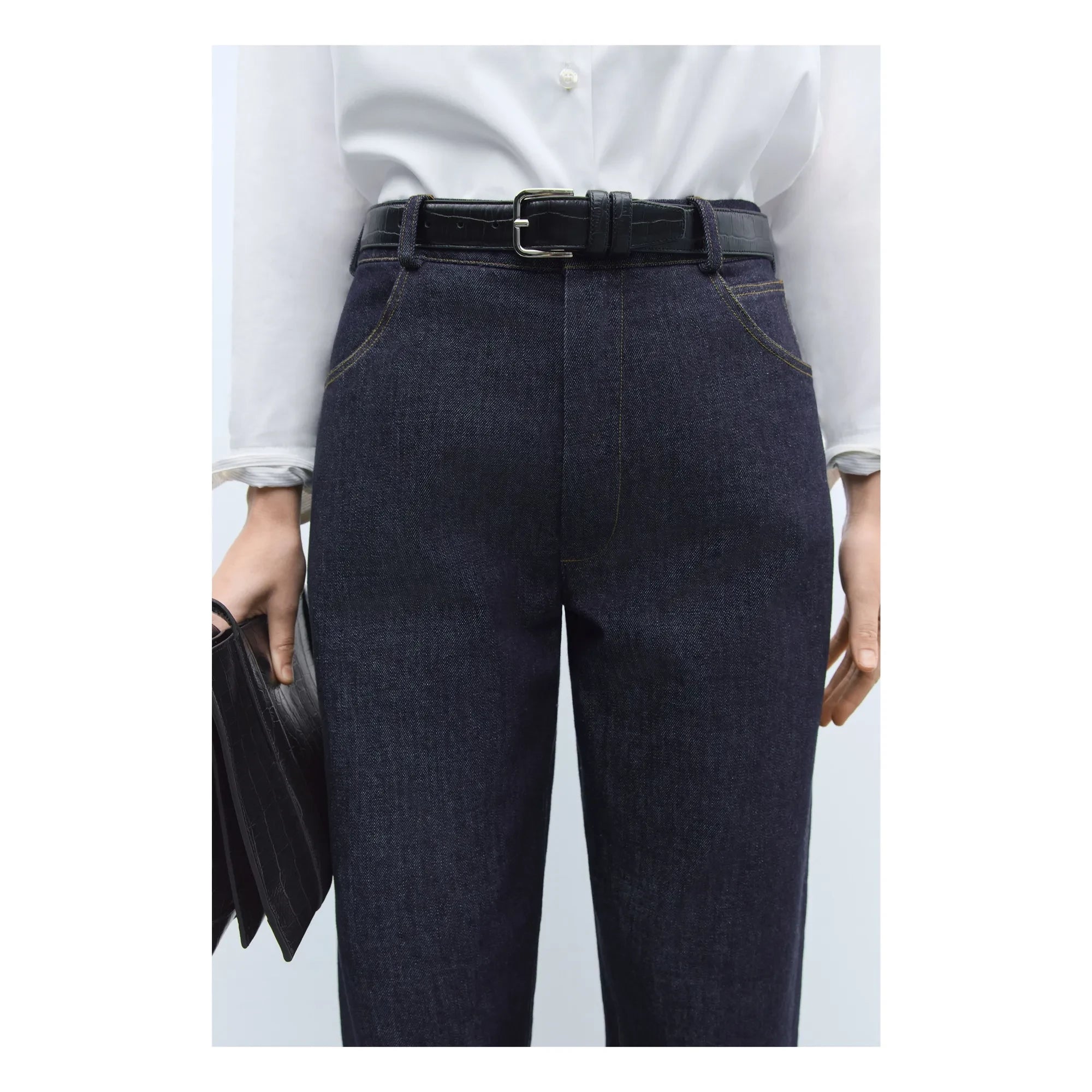 Cordera - Straight Jeans Recycled Cotton | Indigo
