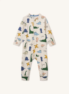 Liewood - Pajamas Birk Dinosaurs Organic Cotton | Sand