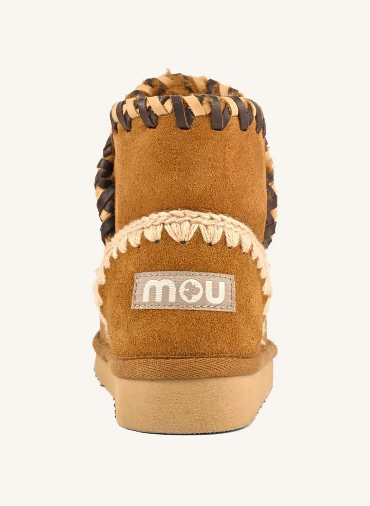 Mou - Eskimo Stitched Boots | Cognac