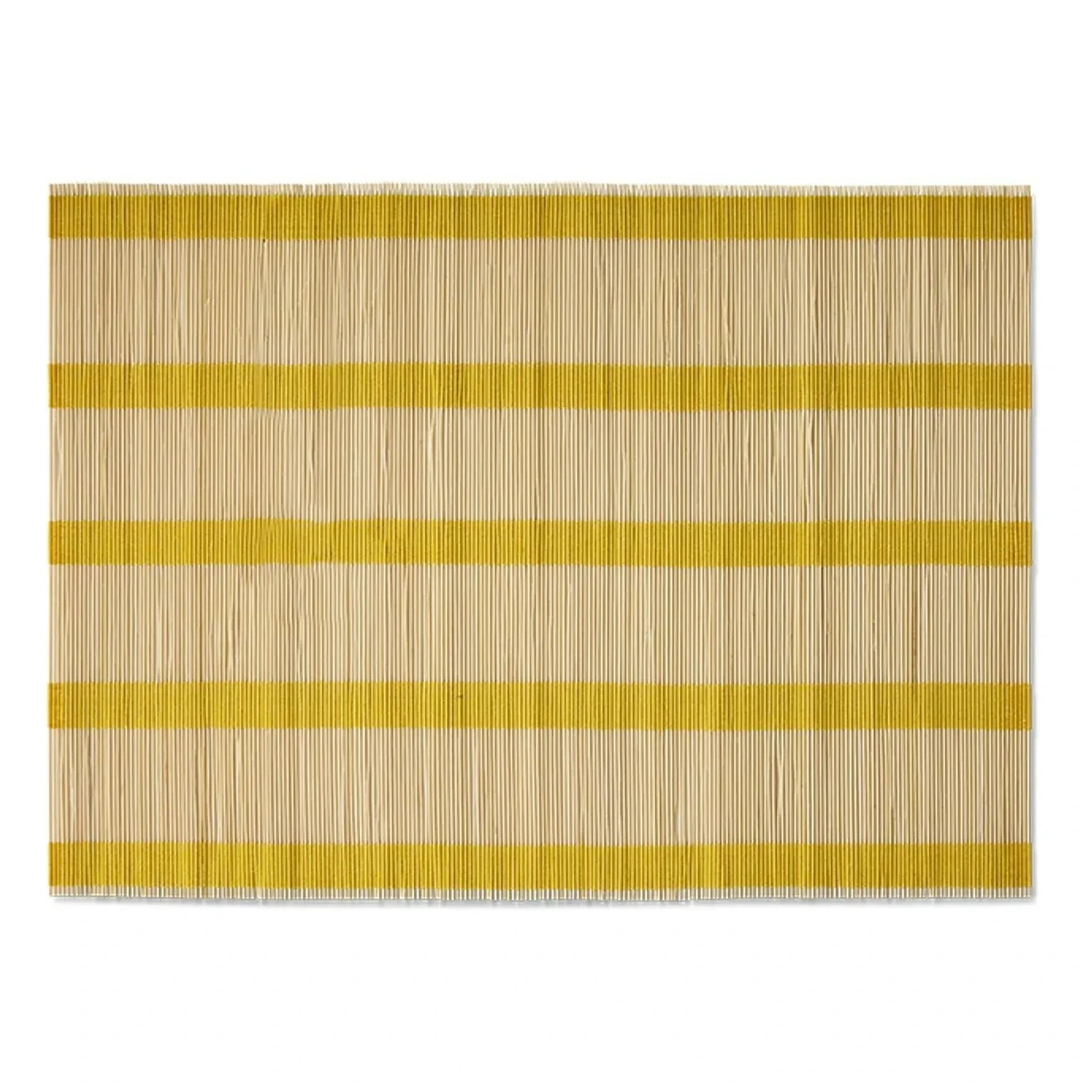 HKliving - Bamboo American Service | Lemon Yellow
