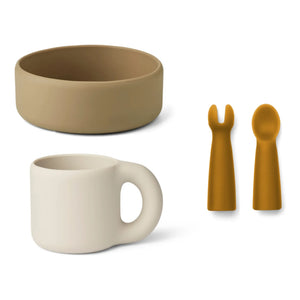 Liewood - Lise Dinner Set - 4 Pieces | Beige