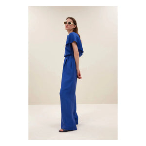 By Bar - Gloss Celin Pants | Royal Blue