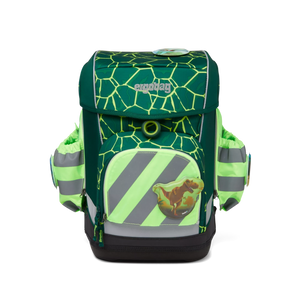 Ergobag - Side Pocket Fermuar Seti With Reflective Green