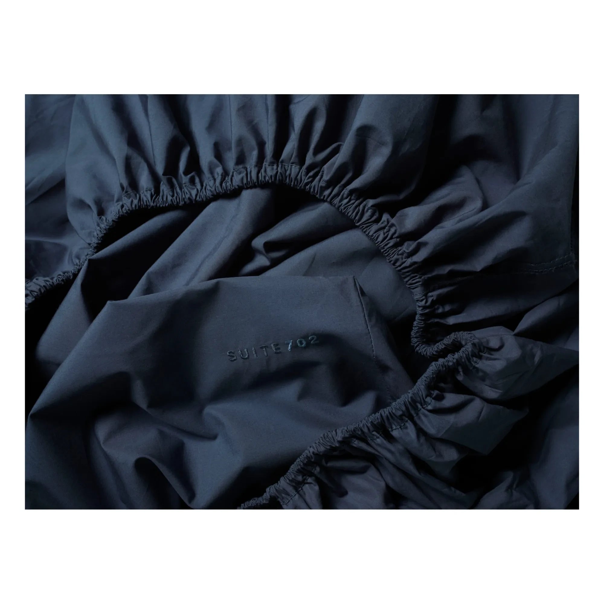 Suite 702 - Organik Percale Çarşaf | Lacivert
